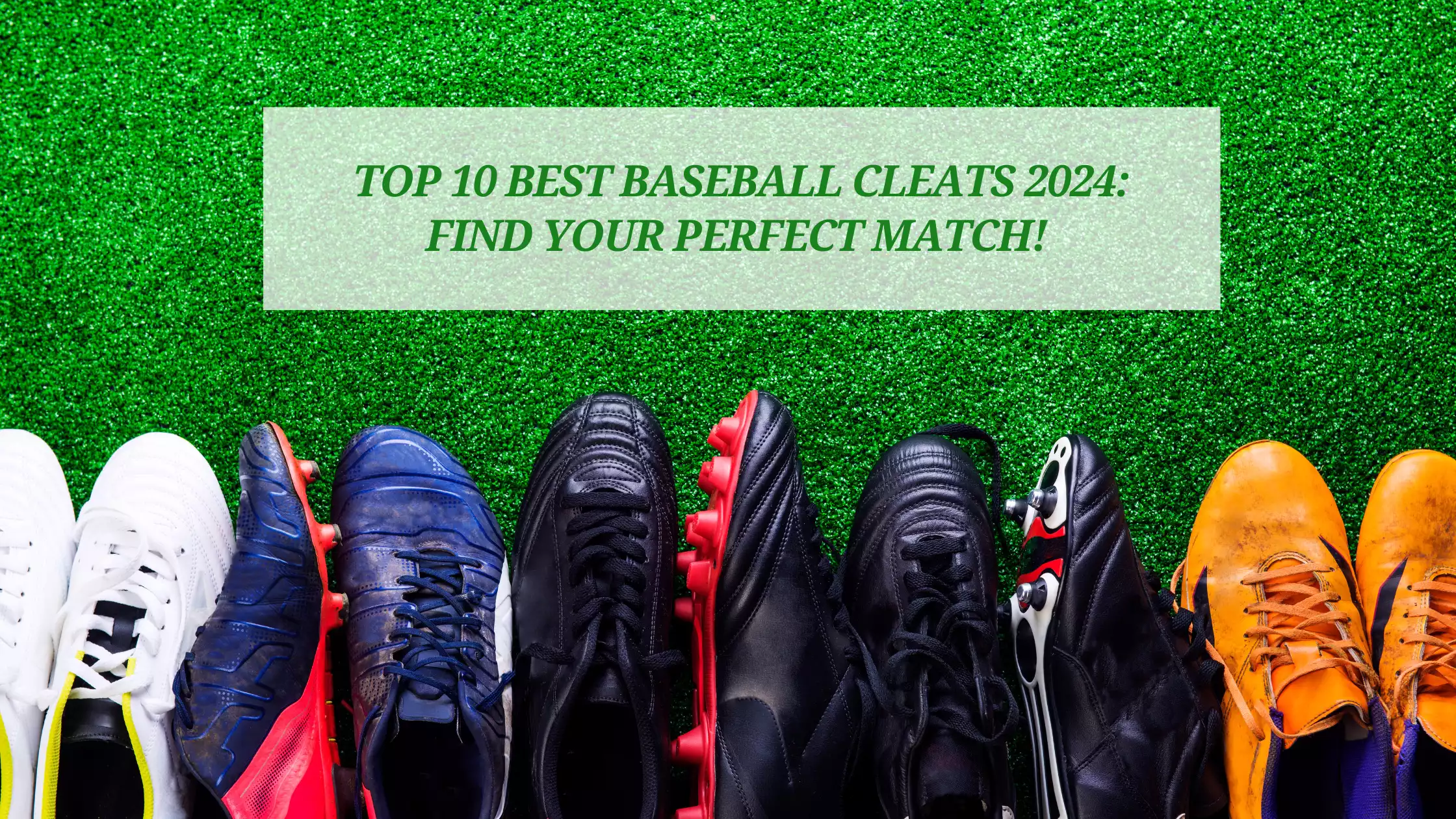 Top 10 Best Baseball Cleats 2024 Find Your Perfect Match!